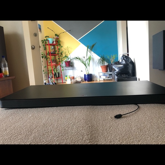 LG SoundPlate Bluetooth Sound Bar Speaker System Model No LAP340 with remote - Picture 6 of 7